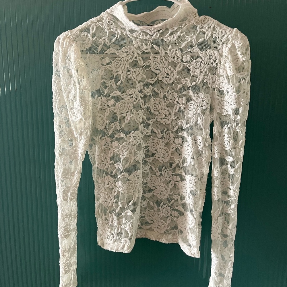 Ambiance small lace top